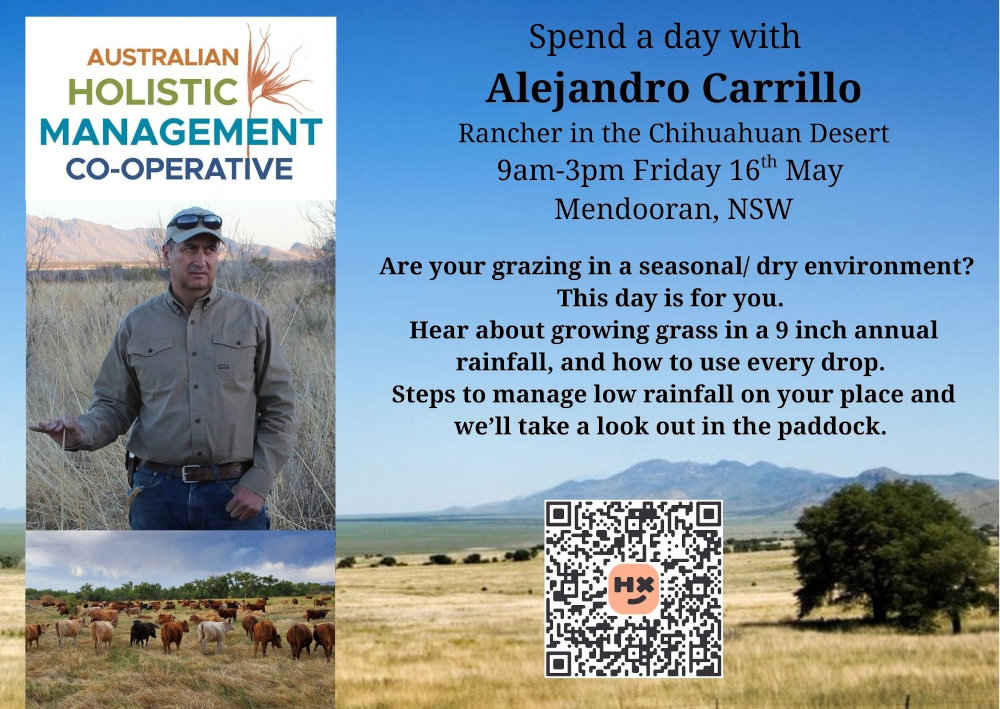 Grazing in dry environment